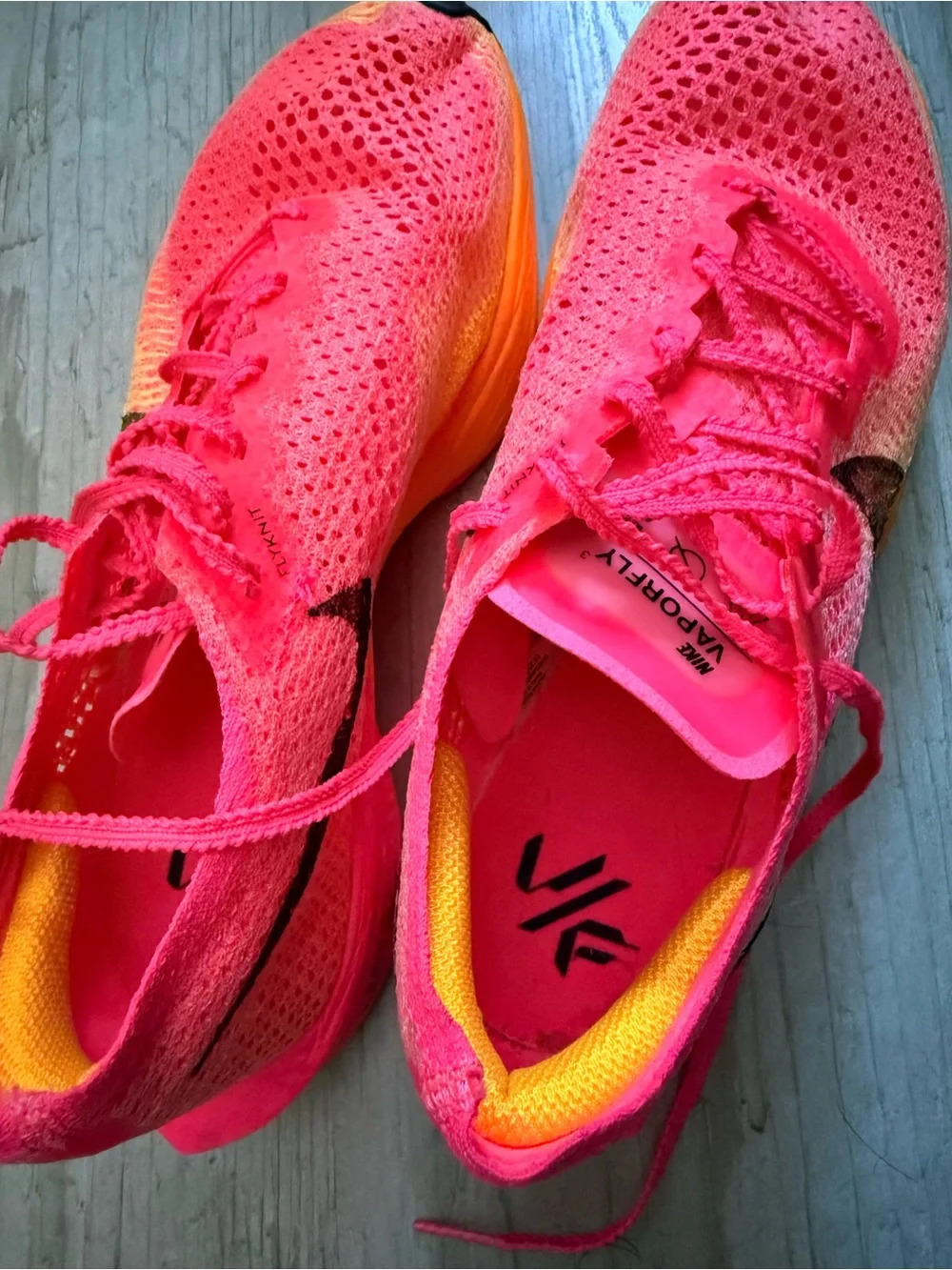Nike Women’s ZoomX Running Shoes in Hot Pink and Orange